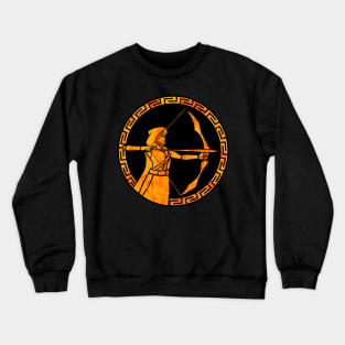 Artemis, Goddess Of The Hunt Crewneck Sweatshirt